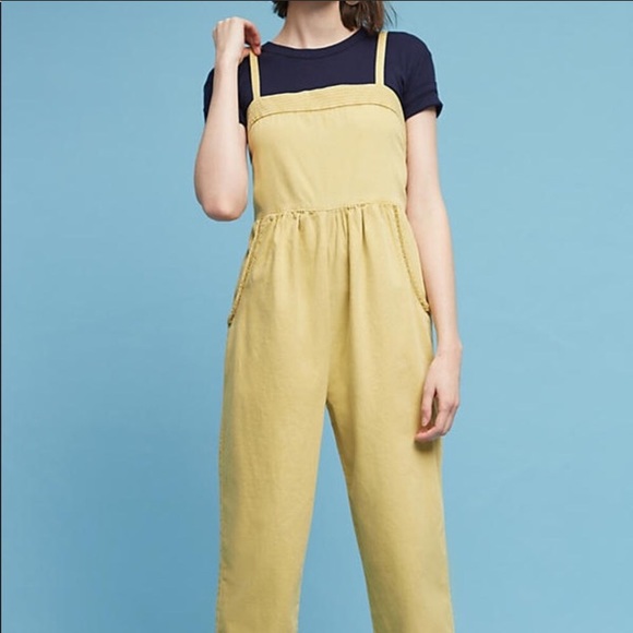 mustard overalls